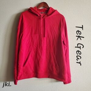 Tek Gear Red Hoodie Ultra soft Fleece